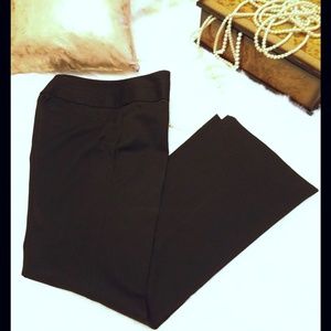 Black Wide Leg Slacks